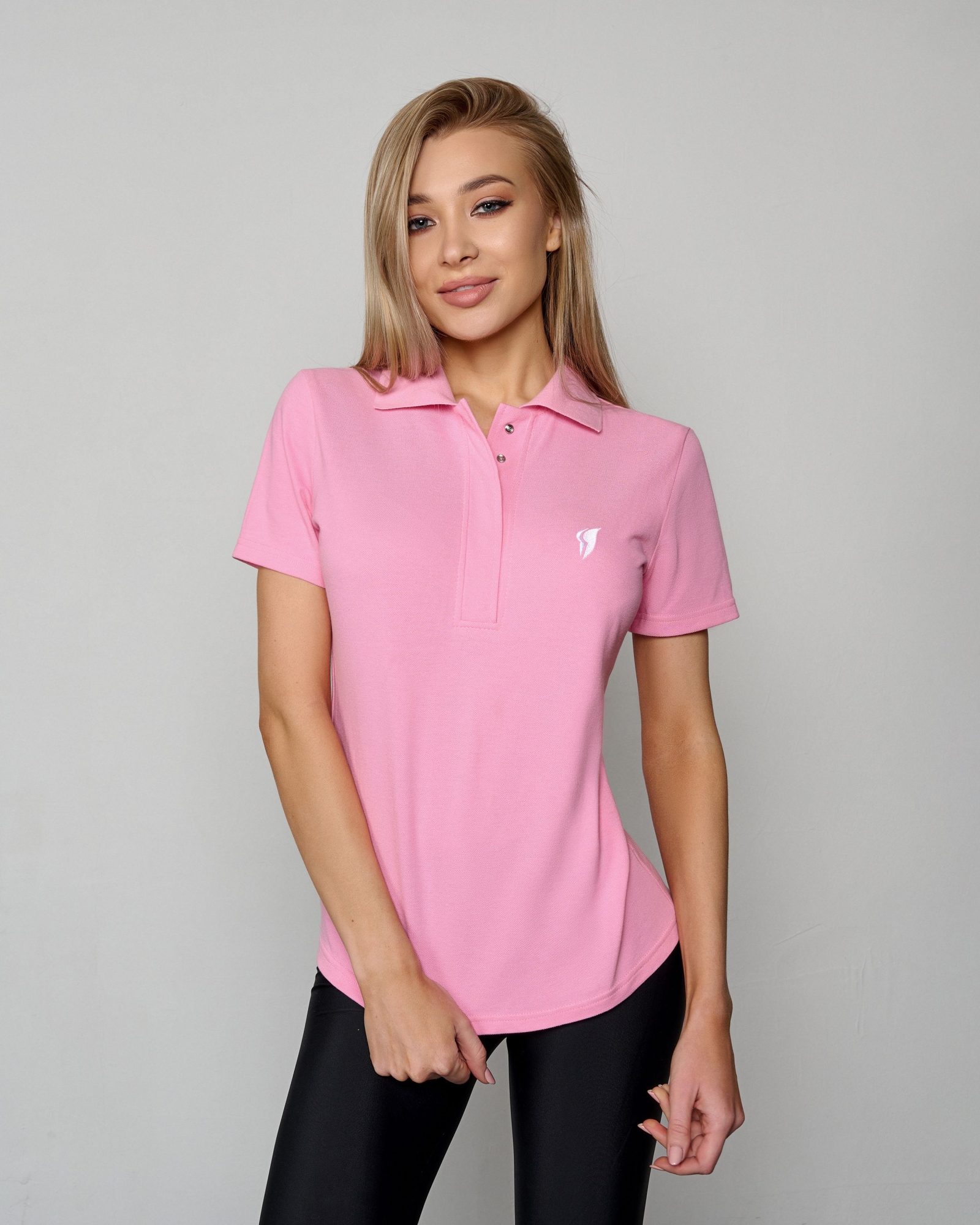 Bona Fide: T-Shirt Polo "Baby Pink" фото 7