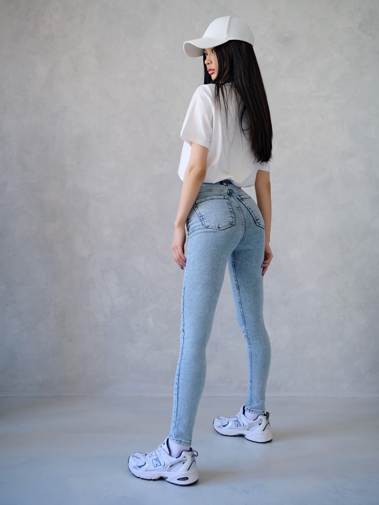 Bona Fashion: Jeans Skinny "Light Blue" фото 5