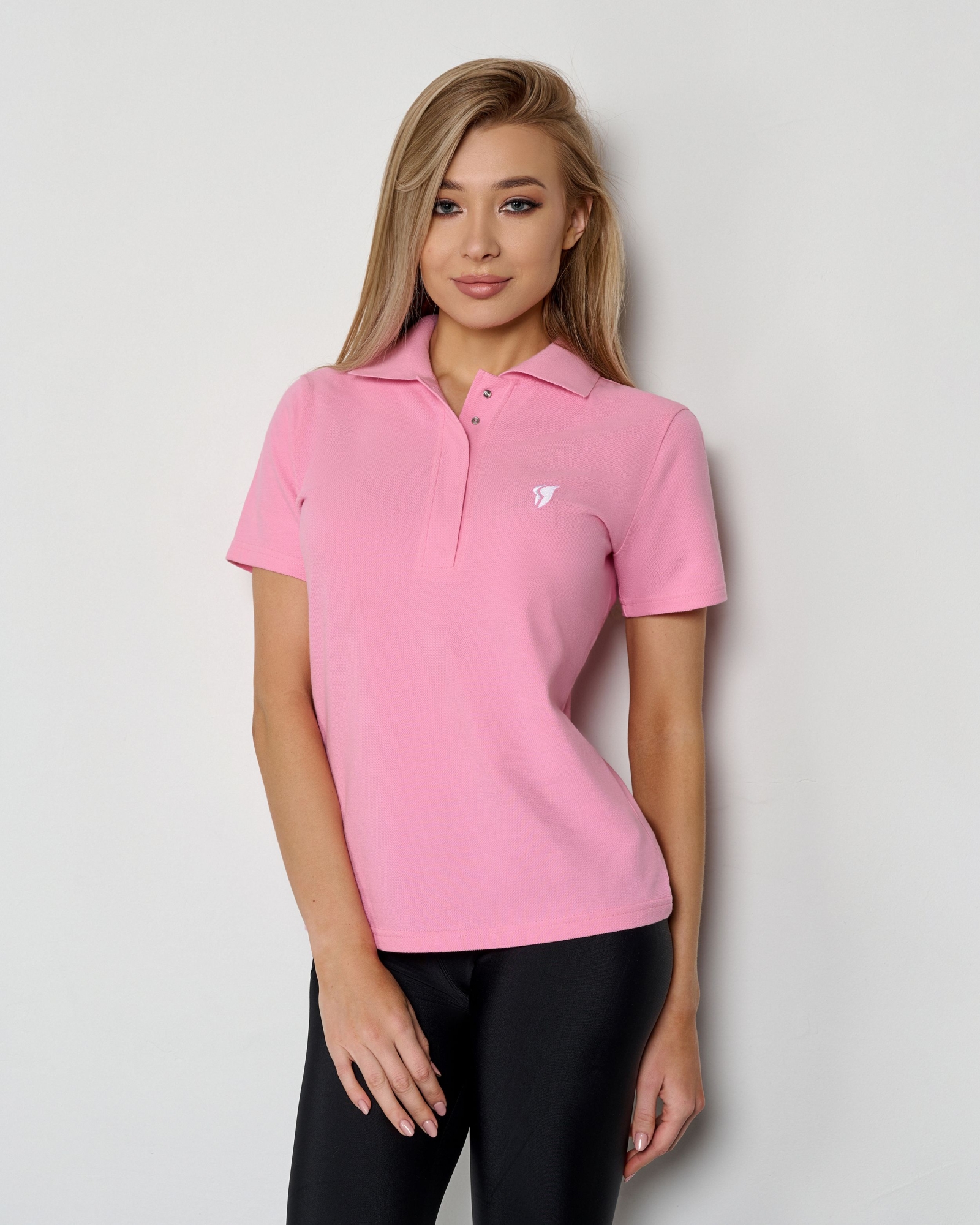 Bona Fide: T-Shirt Polo "Baby Pink" фото 6