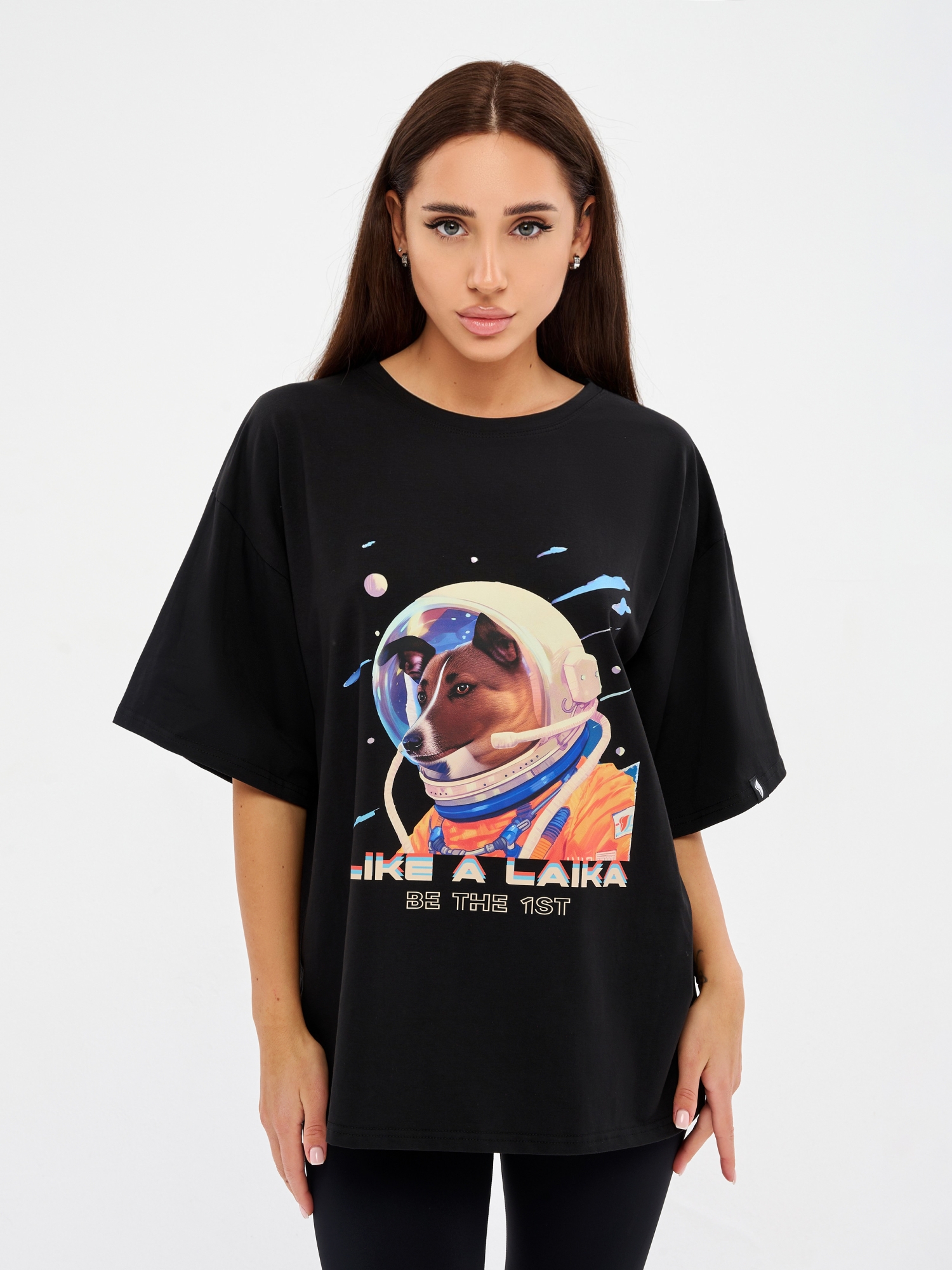 Bona Fashion: OVERSIZE T-shirt "Laika" фото 2