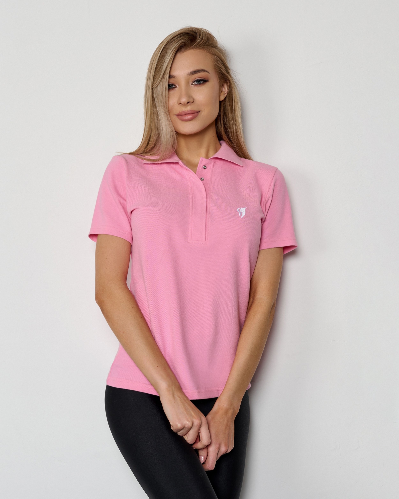 Bona Fide: T-Shirt Polo "Baby Pink" фото 10