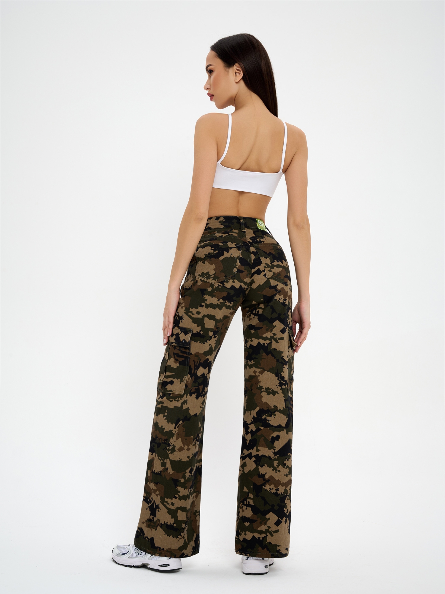 Bona Fashion: Cargo Pants "Military" фото 10