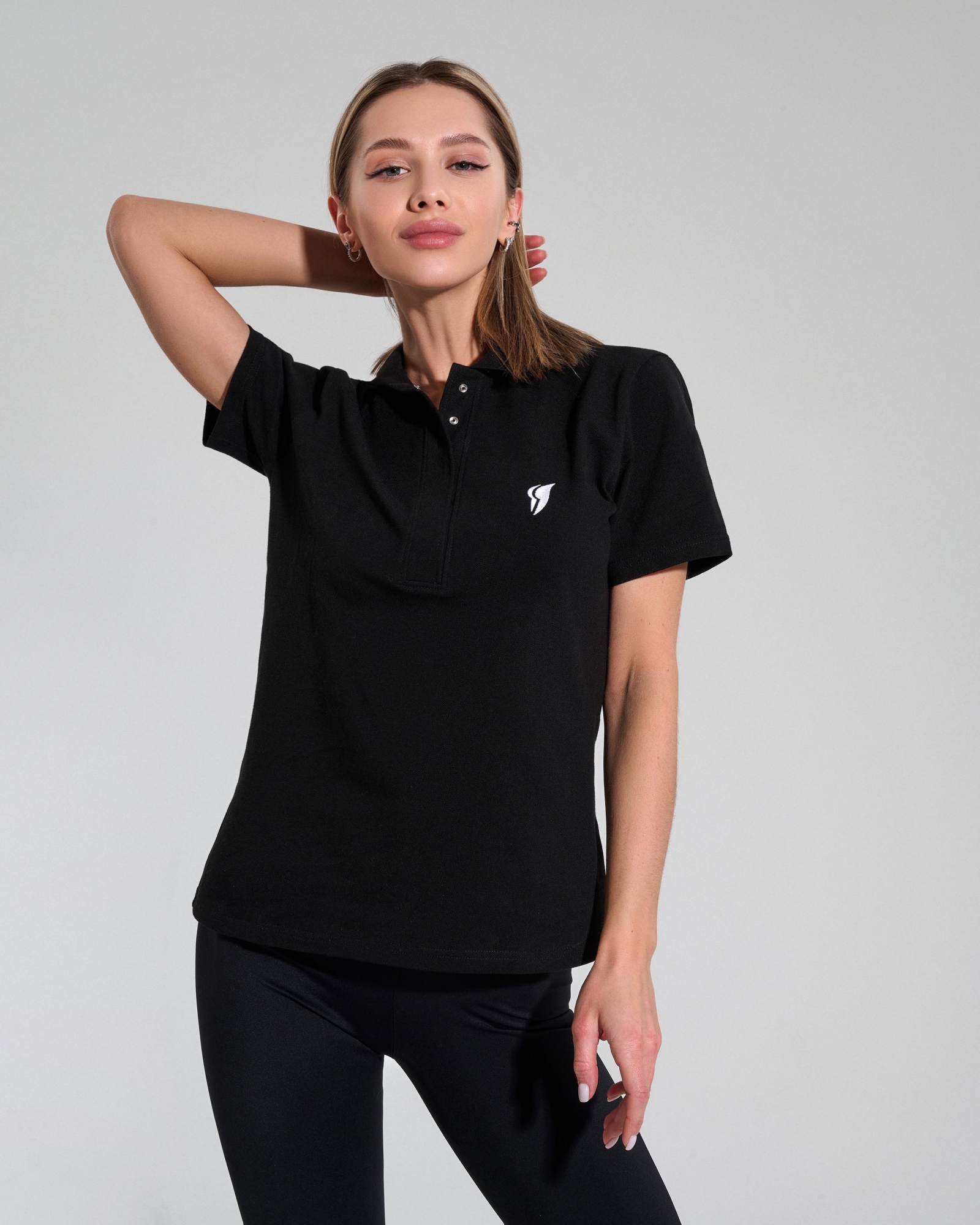 Bona Fide: T-Shirt Polo "Black" фото 6