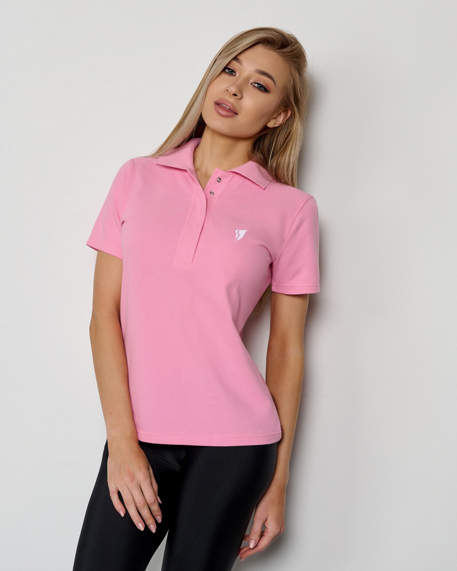 Bona Fide: T-Shirt Polo "Baby Pink" фото 2