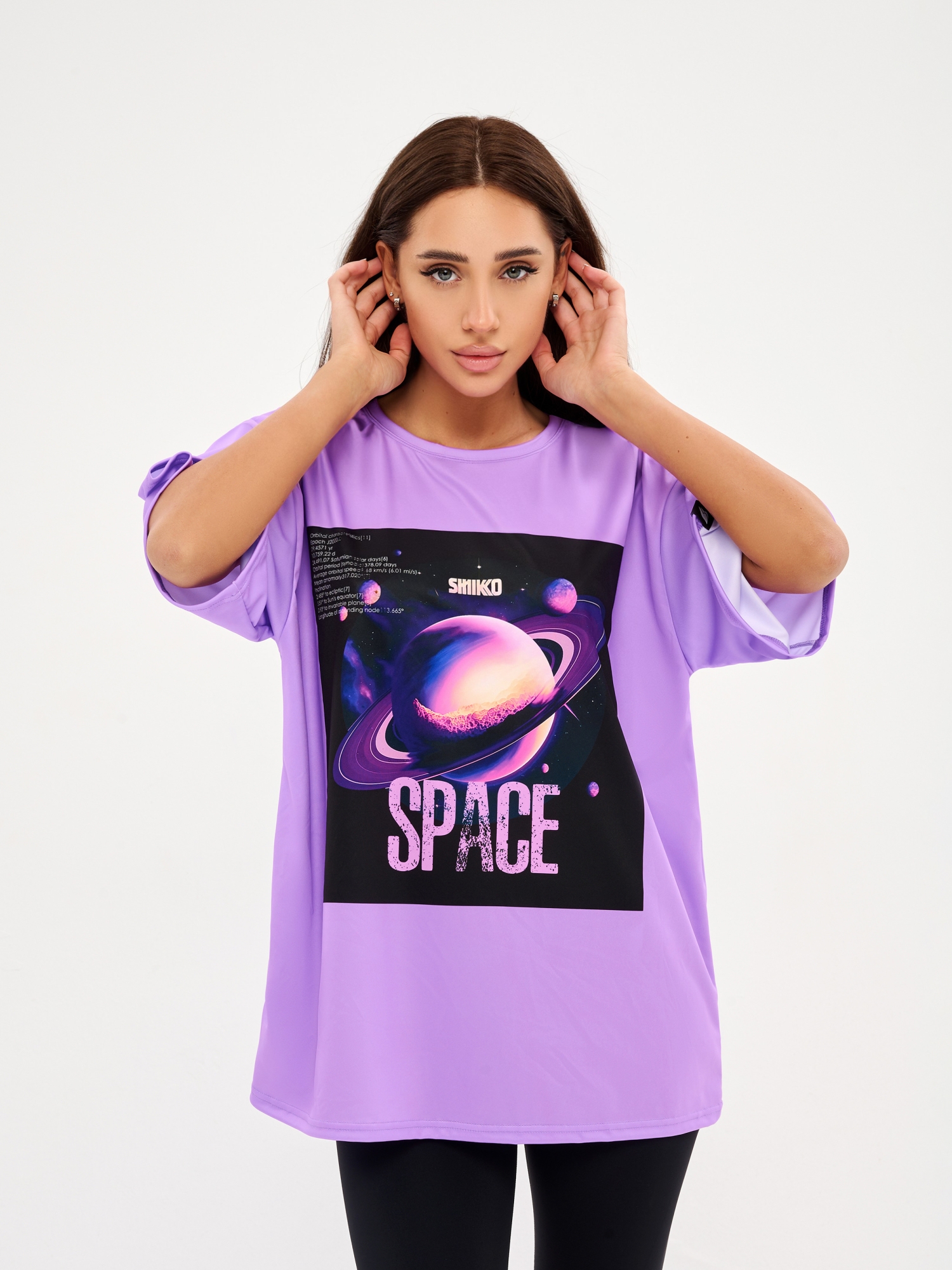 Bona Fashion: OVERSIZE T-shirt "Saturn" фото 9
